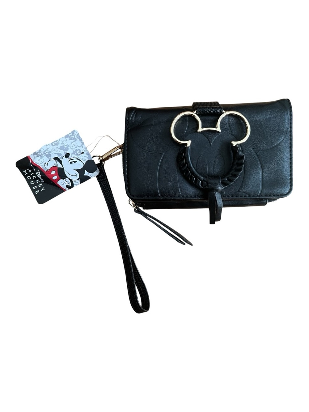 Disney Mickey Mouse faux leather wristlet wallet